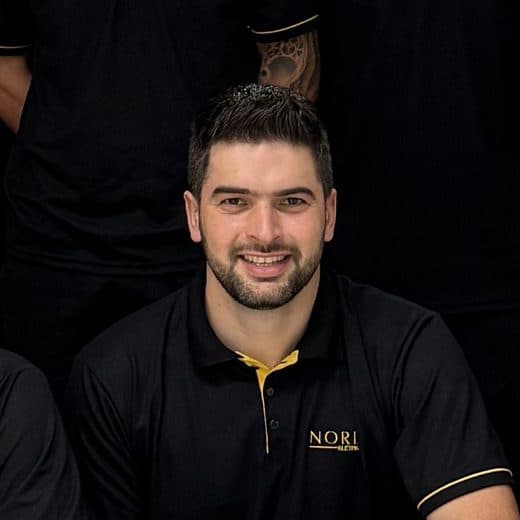 Integrante da equipe Elétrica NORD